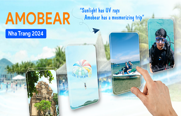 Sunlight has UV rays – Amobear has a mesmerizing trip